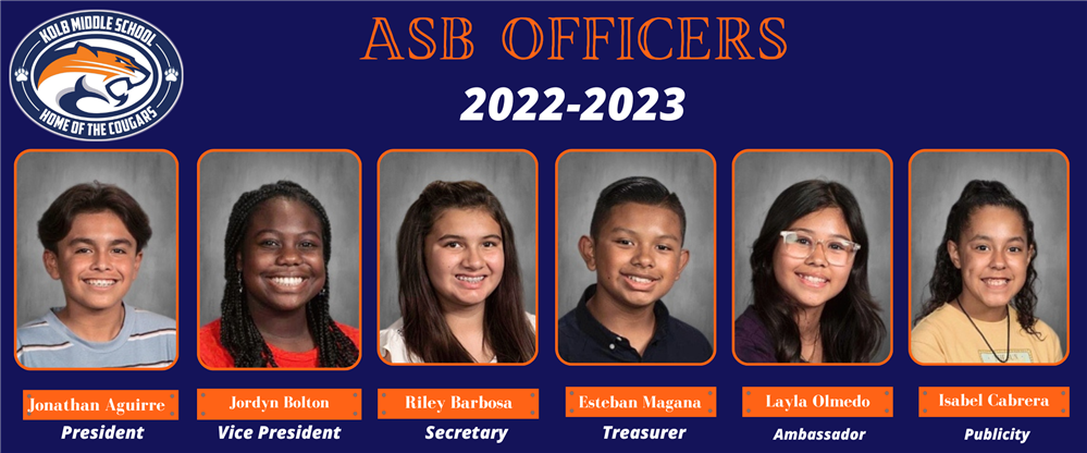 ASB Officers 2022-2023